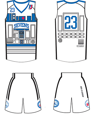 Delaware 87ERS Jersey STAR WARS 2016